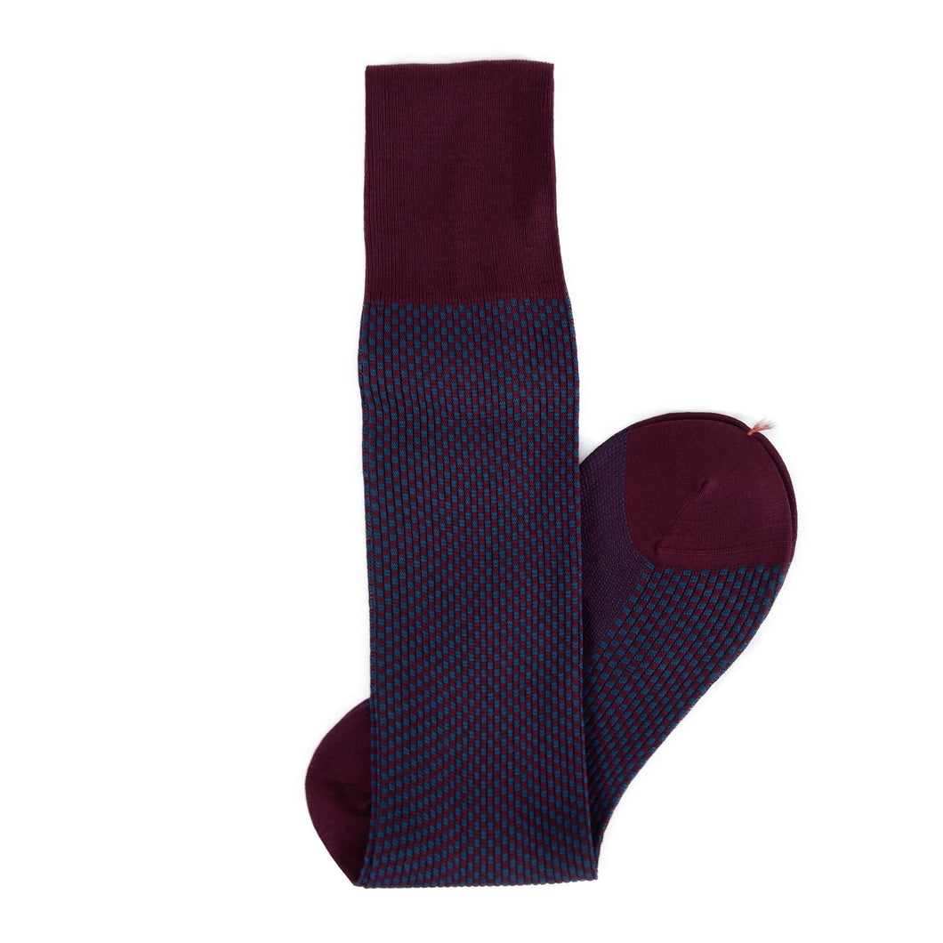 Bresciani Herren Kniesocken 100% Cottone