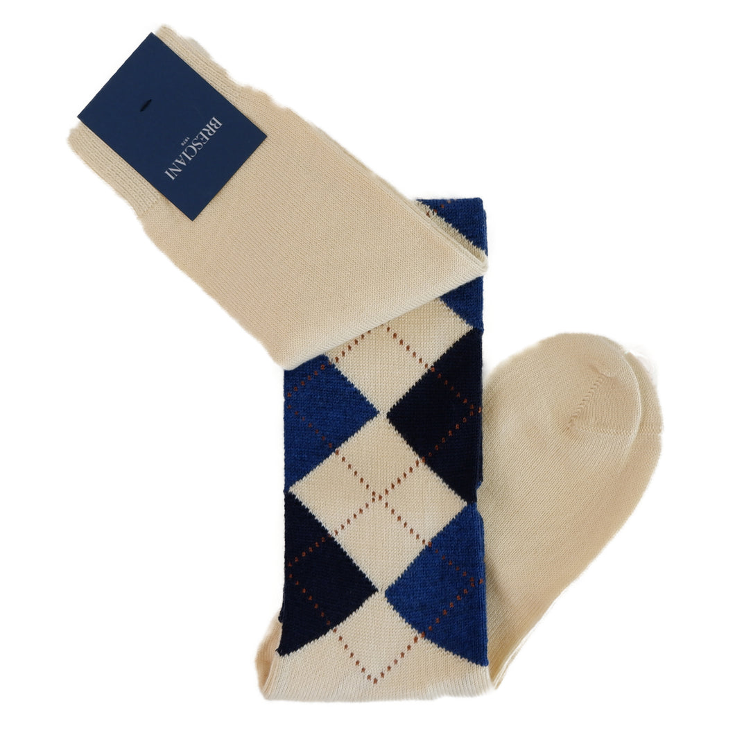 Bresciani Herren-Kniesocken Wool