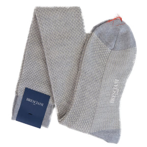 Bresciani Herren-Kniesocken Wool & Cashmere