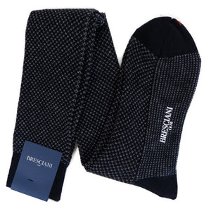 Bresciani Herren-Kniesocken Wool & Cashmere