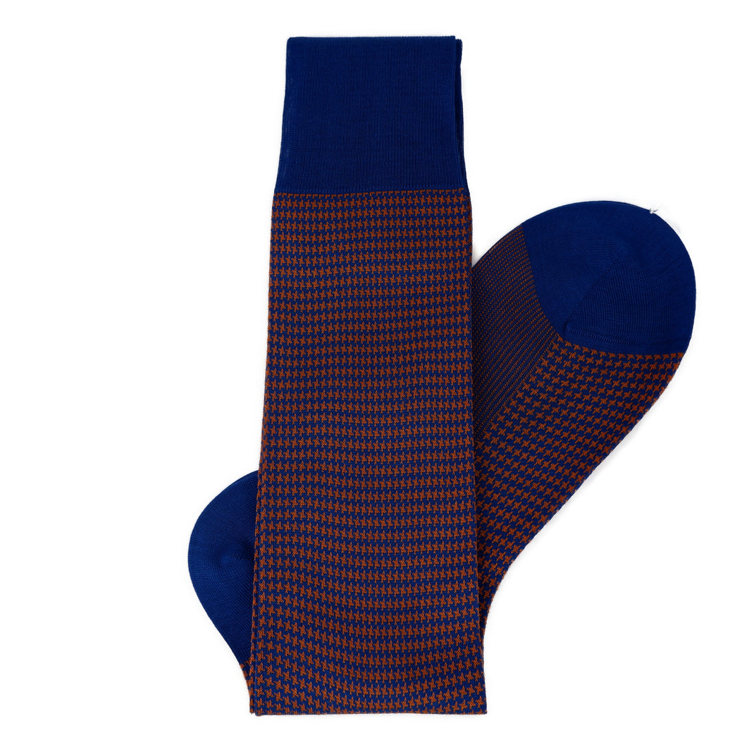 Bresciani Herren-Kniesocken 100% Baumwolle