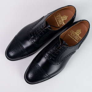 CROCKETT & JONES Westfield 2 Black Calf -  Exclusively made for FERA Store