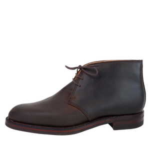 CROCKETT & JONES Chiltern Dark Brown Rough-Put Suede Exklusiv für Fera