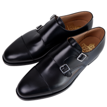 Laden Sie das Bild in den Galerie-Viewer, CROCKETT &amp; JONES Lowndes 4 Black Calf Flexible City Sole &quot;Exklusiv für FERA&quot;
