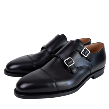 Laden Sie das Bild in den Galerie-Viewer, CROCKETT &amp; JONES Lowndes 4 Black Calf Flexible City Sole &quot;Exklusiv für FERA&quot;
