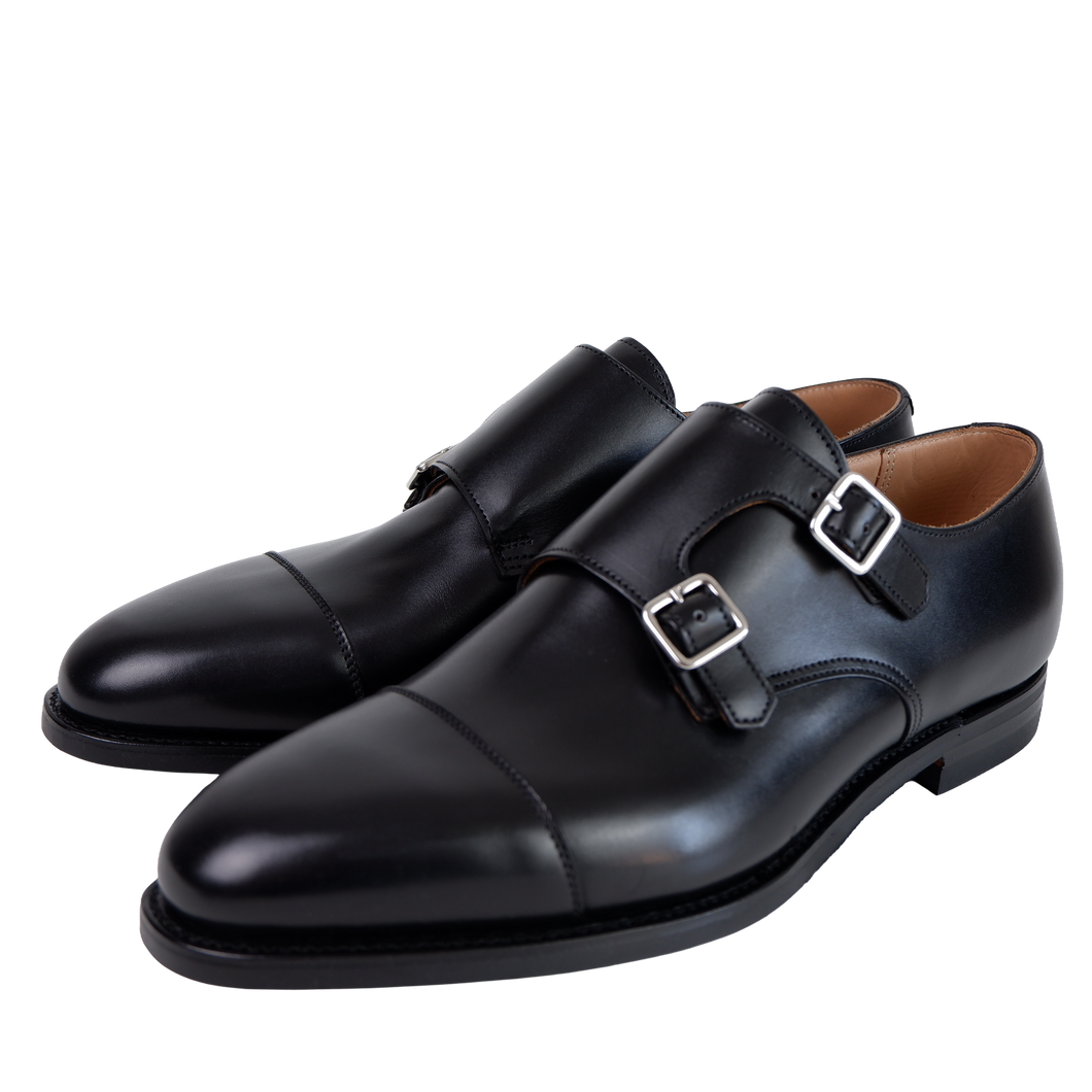 CROCKETT & JONES Lowndes 4 Black Calf Flexible City Sole 