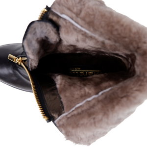 Maretto Damenstiefelette mit Lammfell-Futter