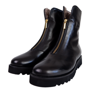 Maretto Damenstiefelette mit Lammfell-Futter