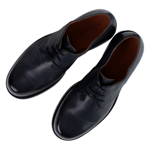 Pantanetti Damen - Schnürschuhe Waxed Nero