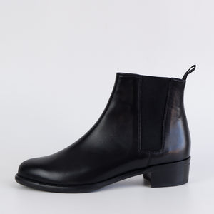 Maretto Damen Chelsea-Boots in schwarz